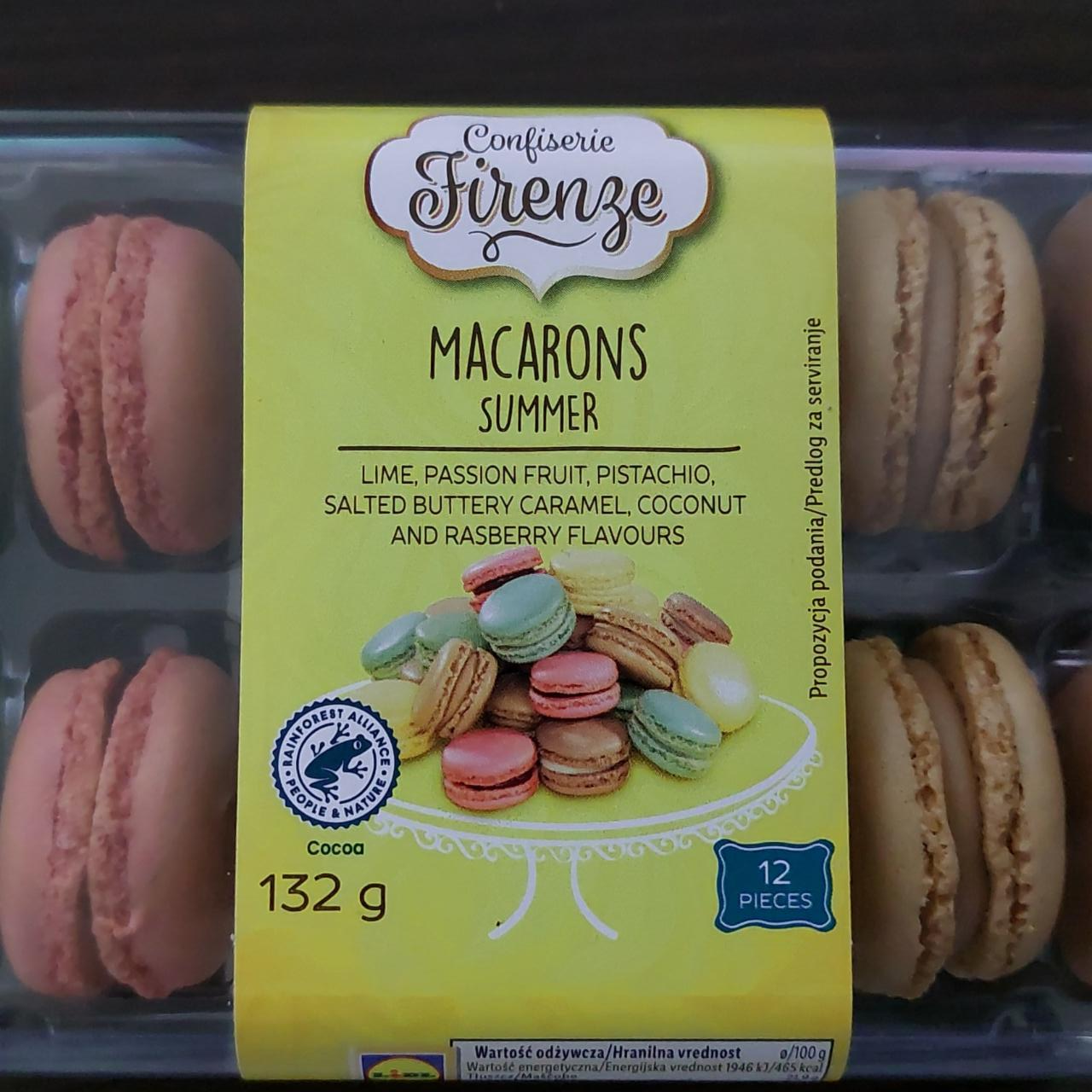 Фото - Macarons summer Confiserie Firenze