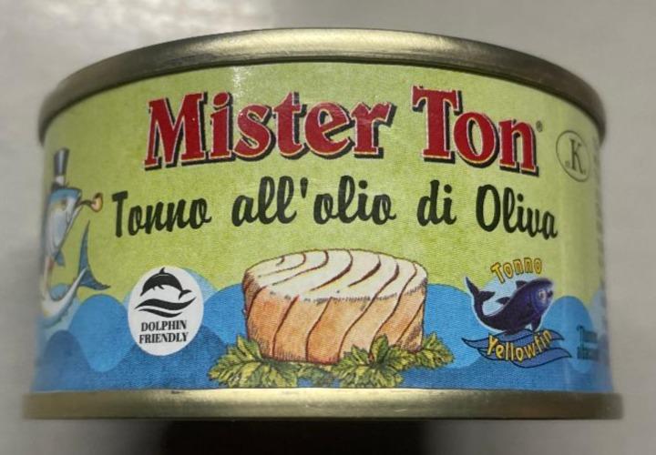 Фото - Tonno all' olio di oliva Mister Ton