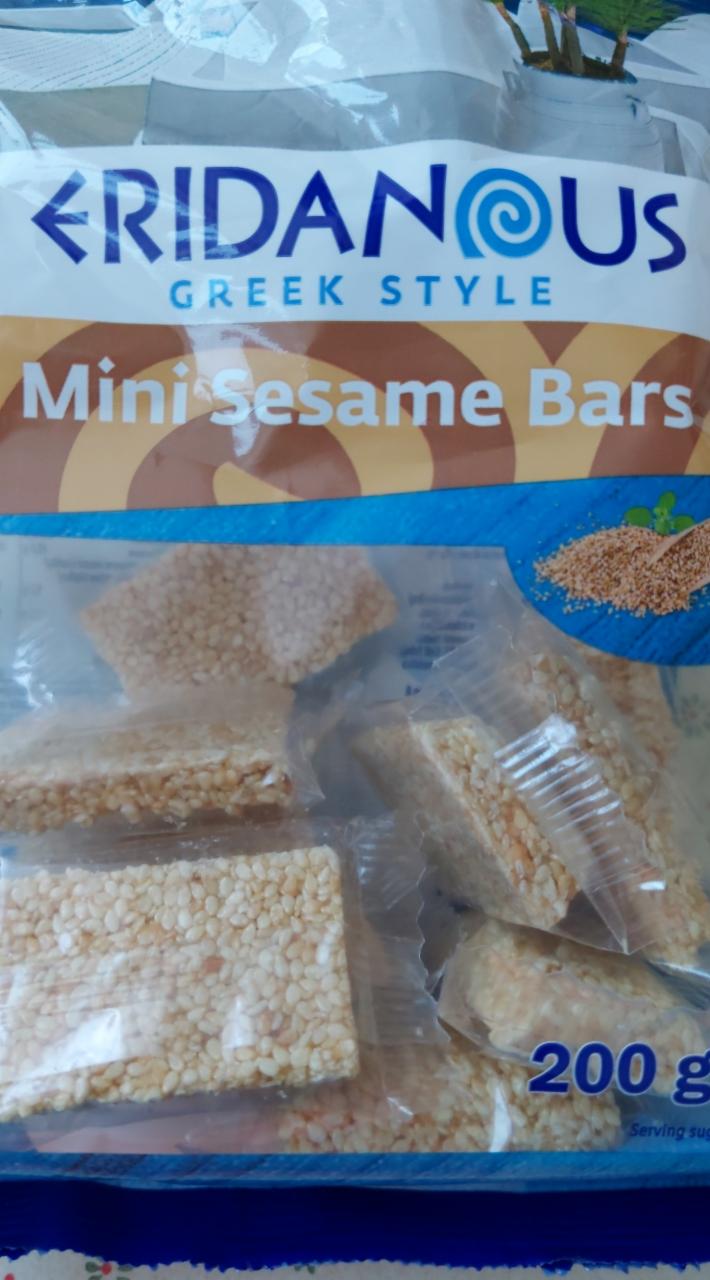 Фото - Mini sesame bars greek style Eridanous