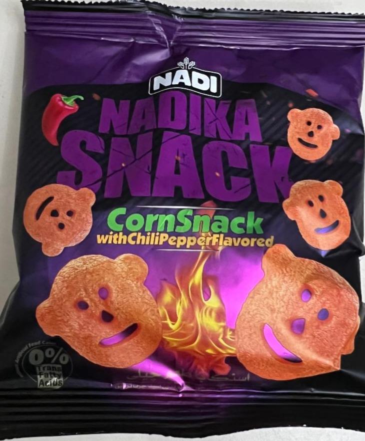 Фото - Чипсы Cornsnack Withchilipepperflavored Nadika Snack