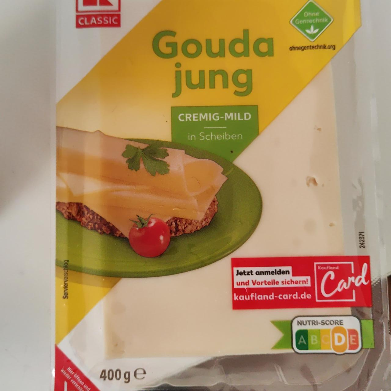 Фото - Gouda jung Cremig-mild K-Classic