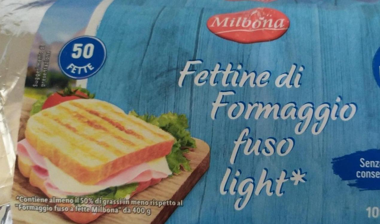 Фото - Fettine di formaggio fuso light Milbona