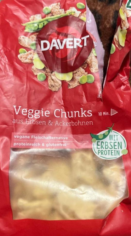 Фото - Veggie chunks aus erbsen&ackerbohnen Davert