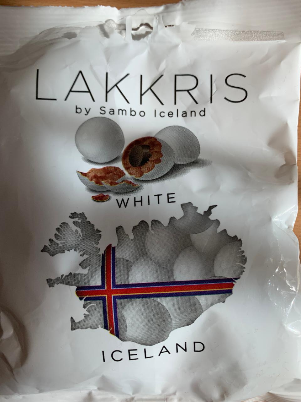 Фото - Sambo White Chocolate Liquorice Icelandic Balls Lakkris