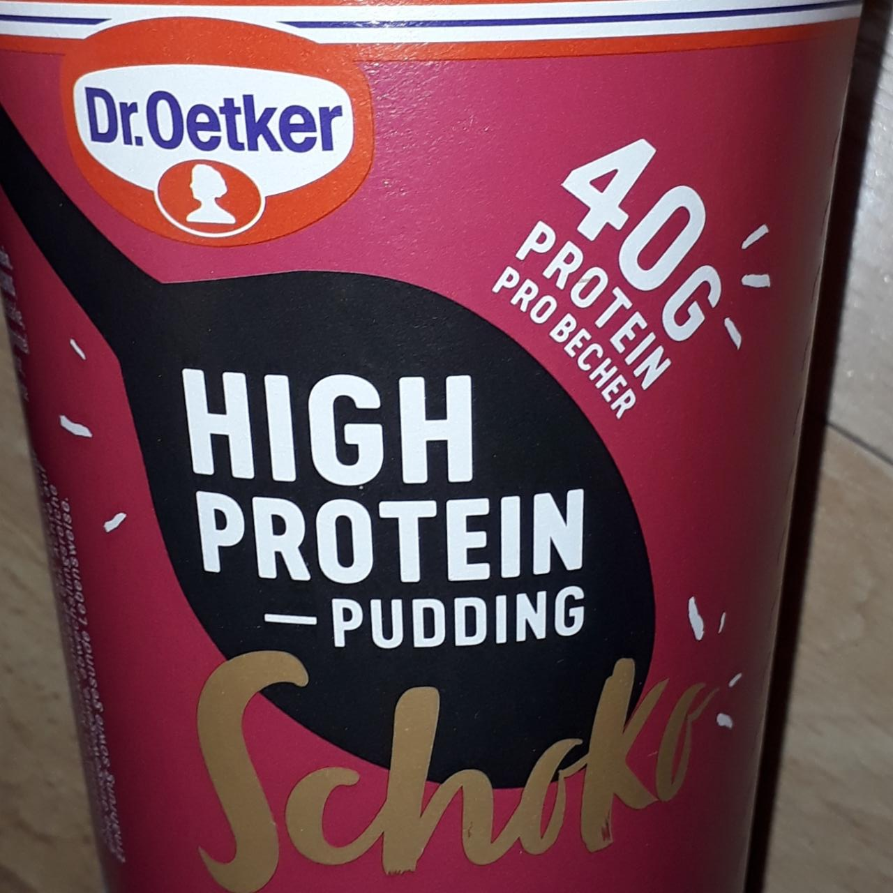 Фото - High protein pudding Dr.Oetker