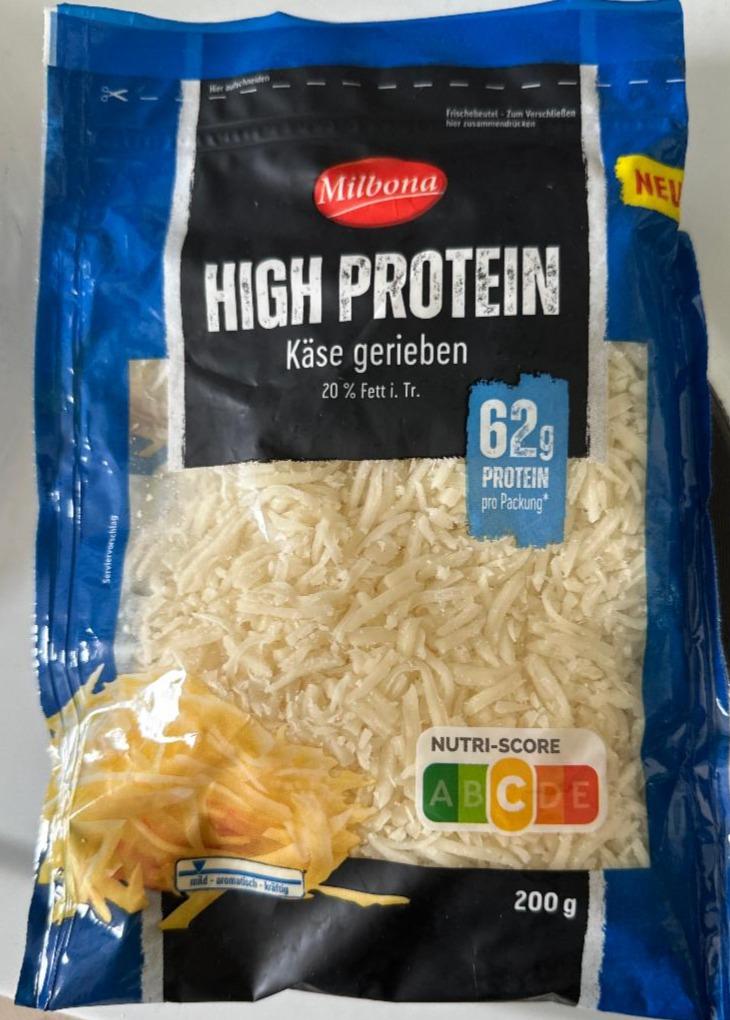 Фото - High protein käse gerieben Milbona