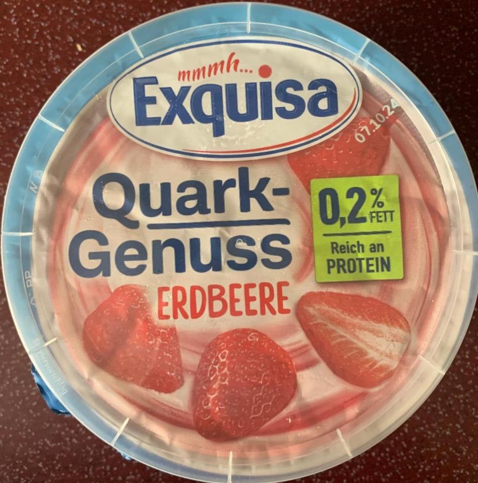 Фото - Quark Genuss Erdbeere 0.2% Exquisa