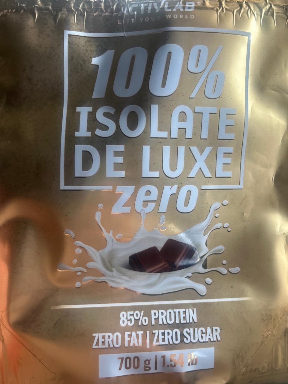 Фото - 100% Isolate de luxe zero Activlab