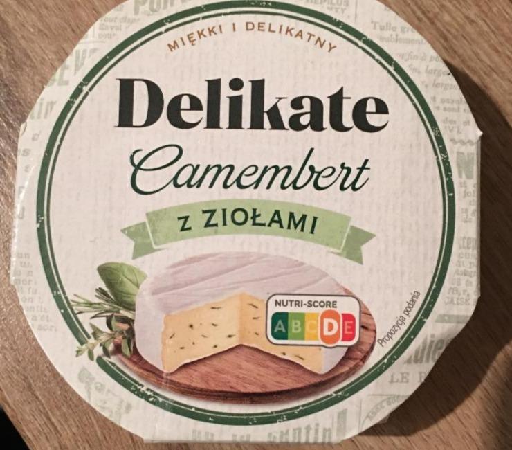 Фото - Camamber z ziołami Delikate