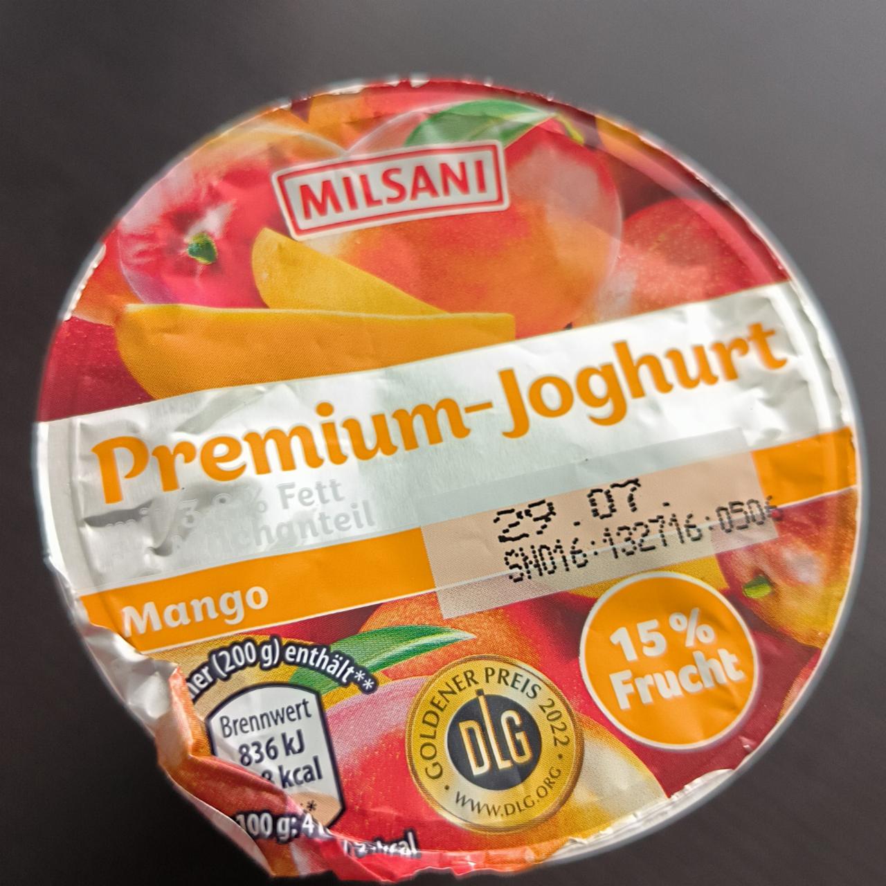 Фото - Premium-Joghurt Mango Mislani