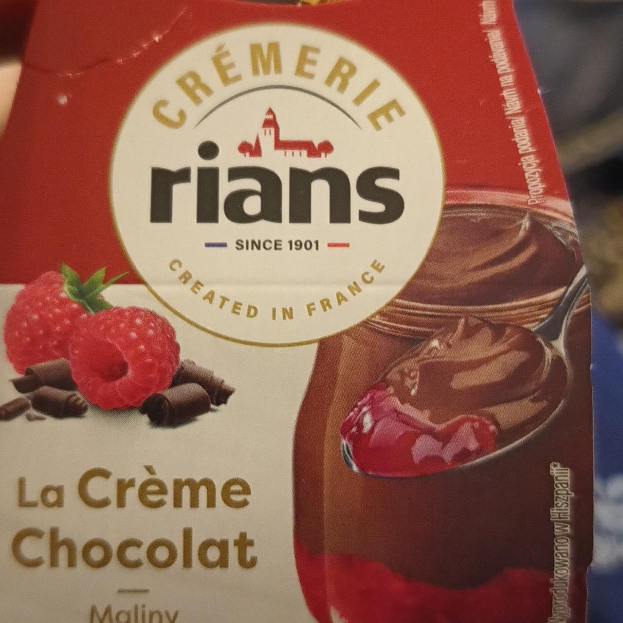 Фото - La crème chocolat maliny Rians