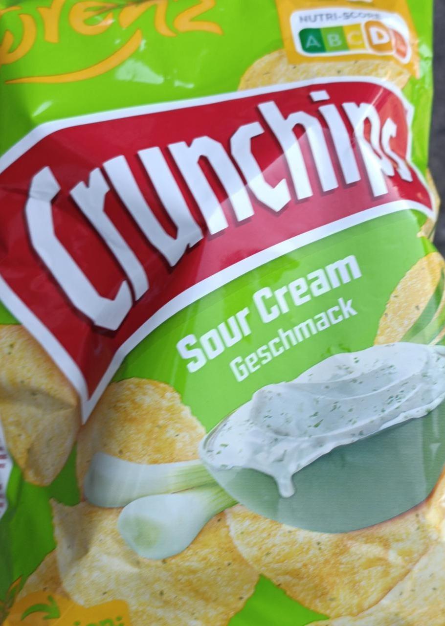 Фото - Chips Sour cream geschmack Crunchips Lorenz