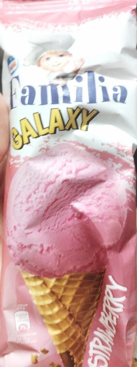 Фото - Ice cream strawberry Familia Galaxy Nestle