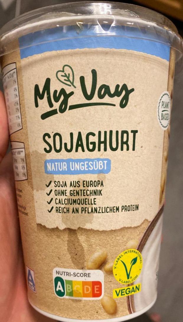 Фото - Sojaghurt natur ungesüßt My Vay