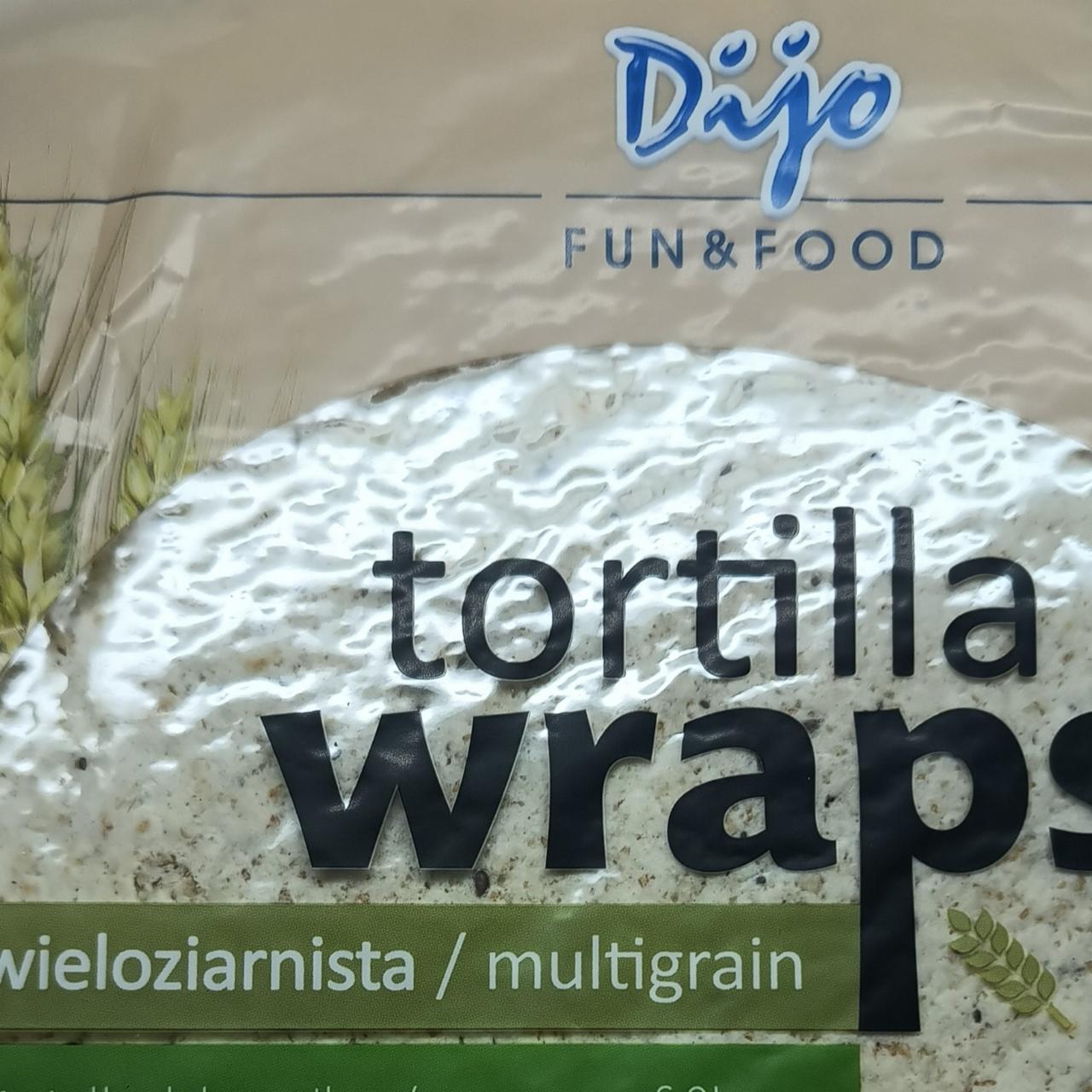 Фото - Тортилья мультизерновая Tortilla Wraps Dijo