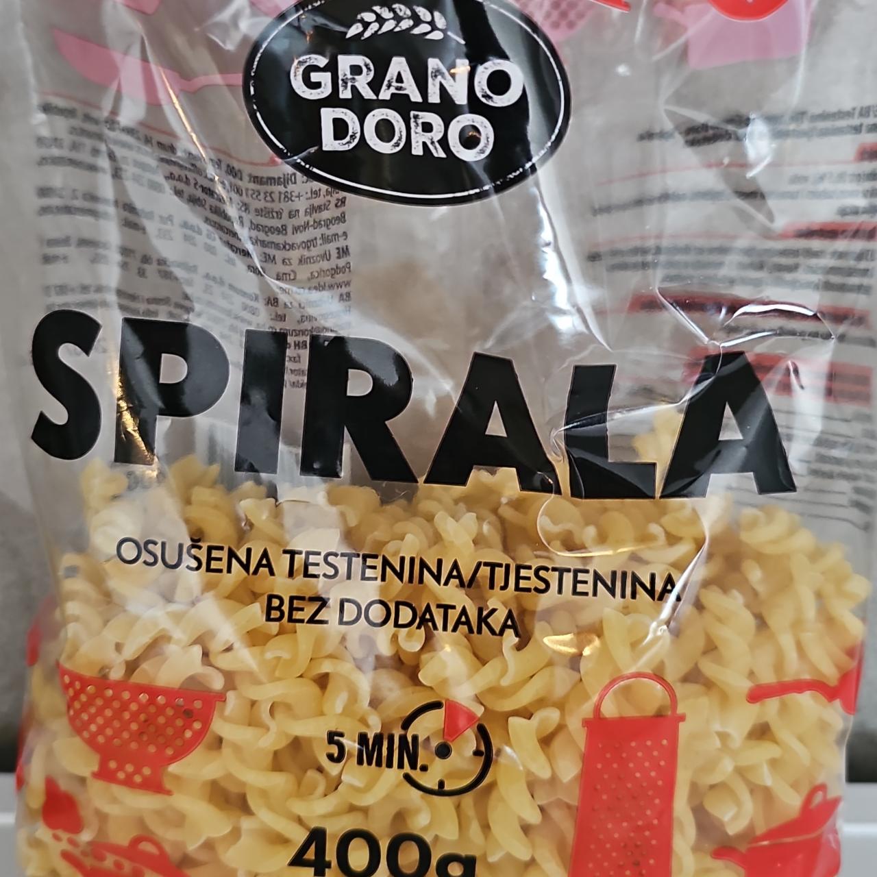 Фото - Spirala osušena testenina Grano Doro