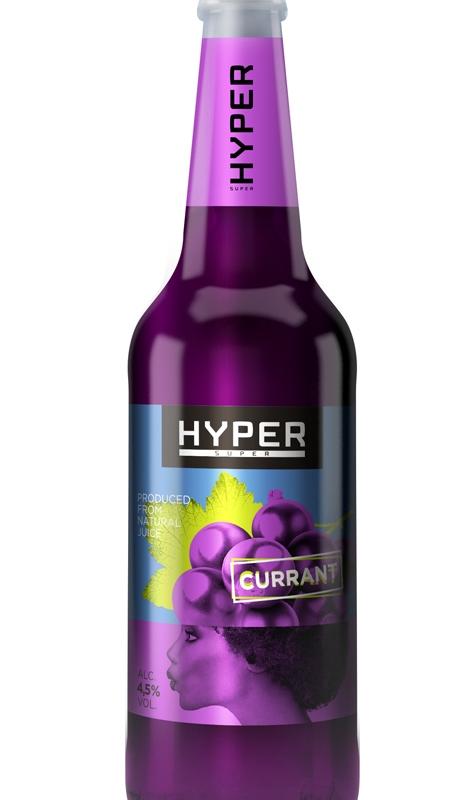 Фото - Пивной напиток смородина 4.5% алк Hyper