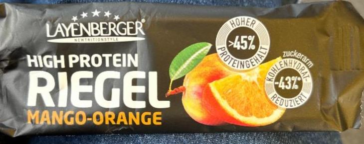 Фото - High Protein Riegel Mango-orange Layenberger