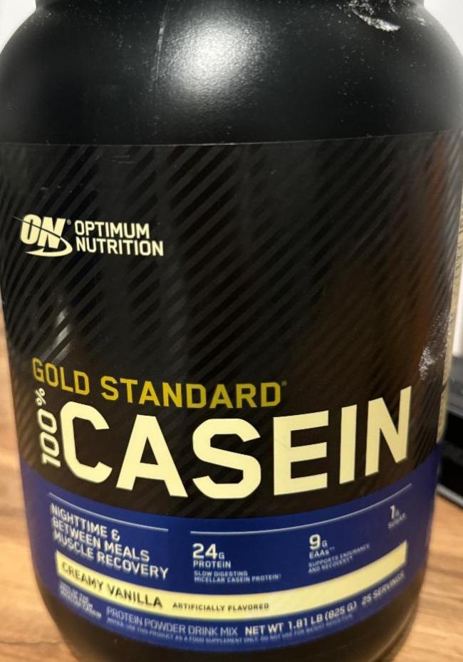 Фото - Gold standard 100% casein vanilla Optimum Nutrition