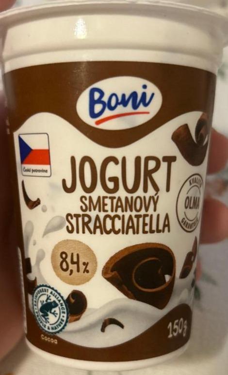 Фото - Smetanový jogurt stracciatella 8.4% Boni