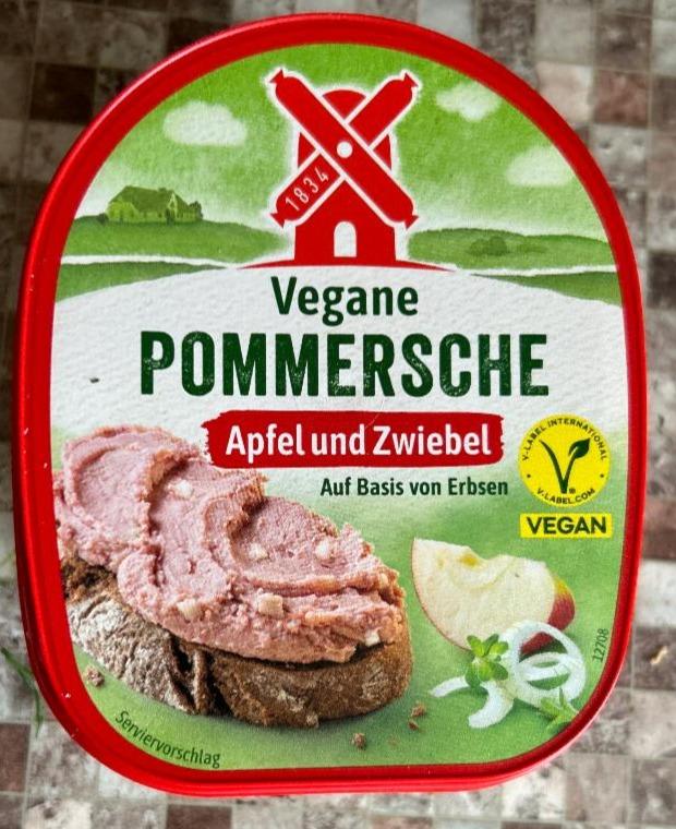 Фото - Vegane pommersche apfel und zwiebel Rügenwalder mühle