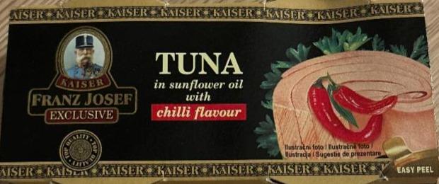 Фото - Tuna in sunflower oil with chili flavour Kaiser Franz Josef exclusive