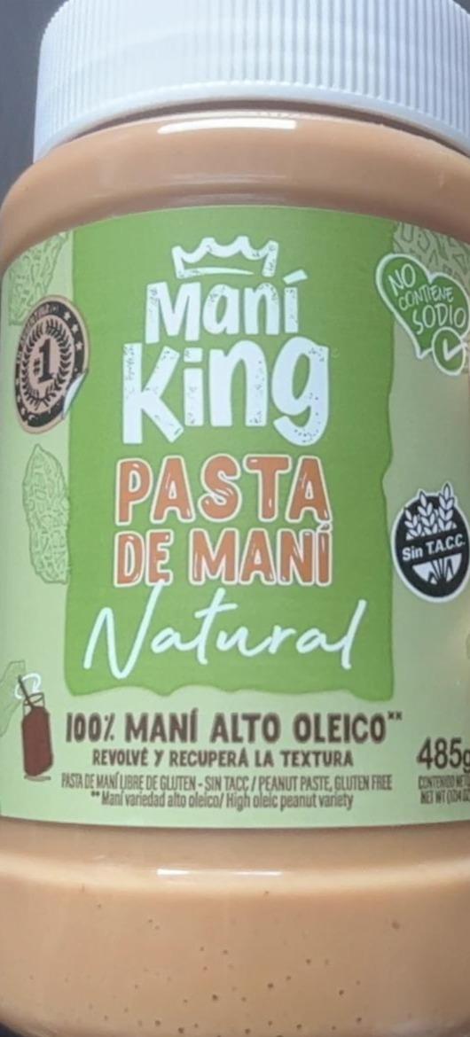 Фото - Pasta de Mani Natural Mani King