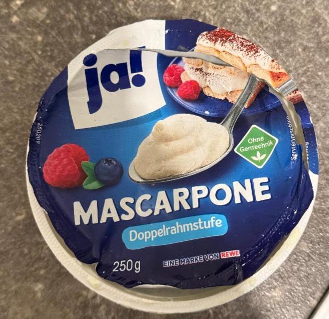 Фото - Сыр Маскарпоне Mascarpone Ja!