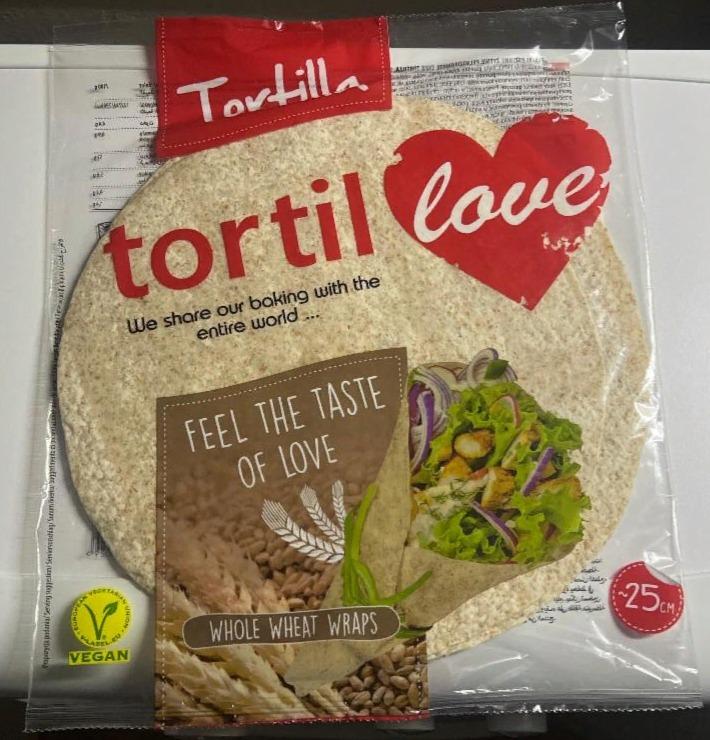 Фото - Tortilla whole wheat wraps Tortil love