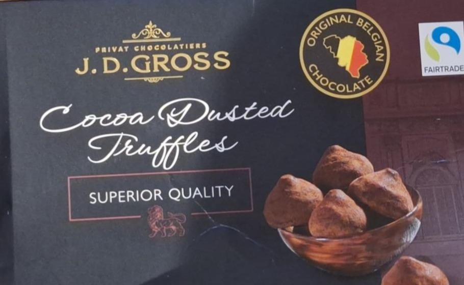 Фото - Cocoa dusted truffles saperior quality J. D. Gross