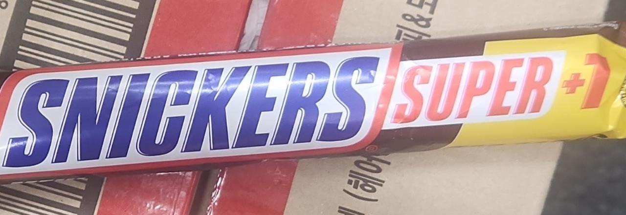 Фото - Батончик Snickers super+1