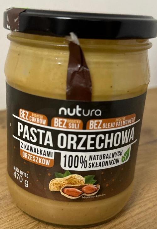 Фото - pasta orzechowa z kawałkami orzecha 100%