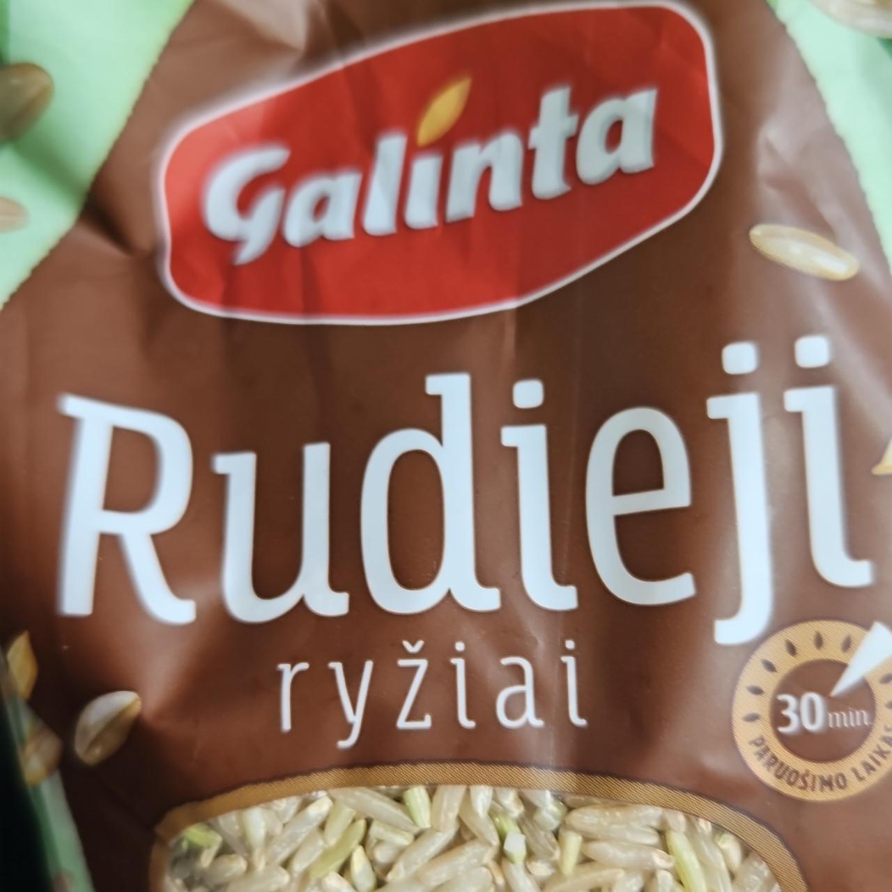 Фото - Rudieji ryziai Galinta