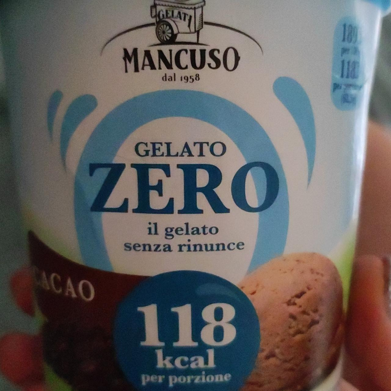 Фото - Gelato zero cacao Mancuso