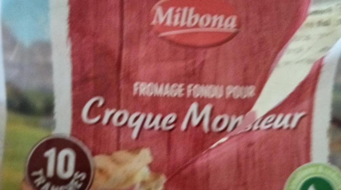 Фото - Fromage fondu pour croque monsieur Milbona