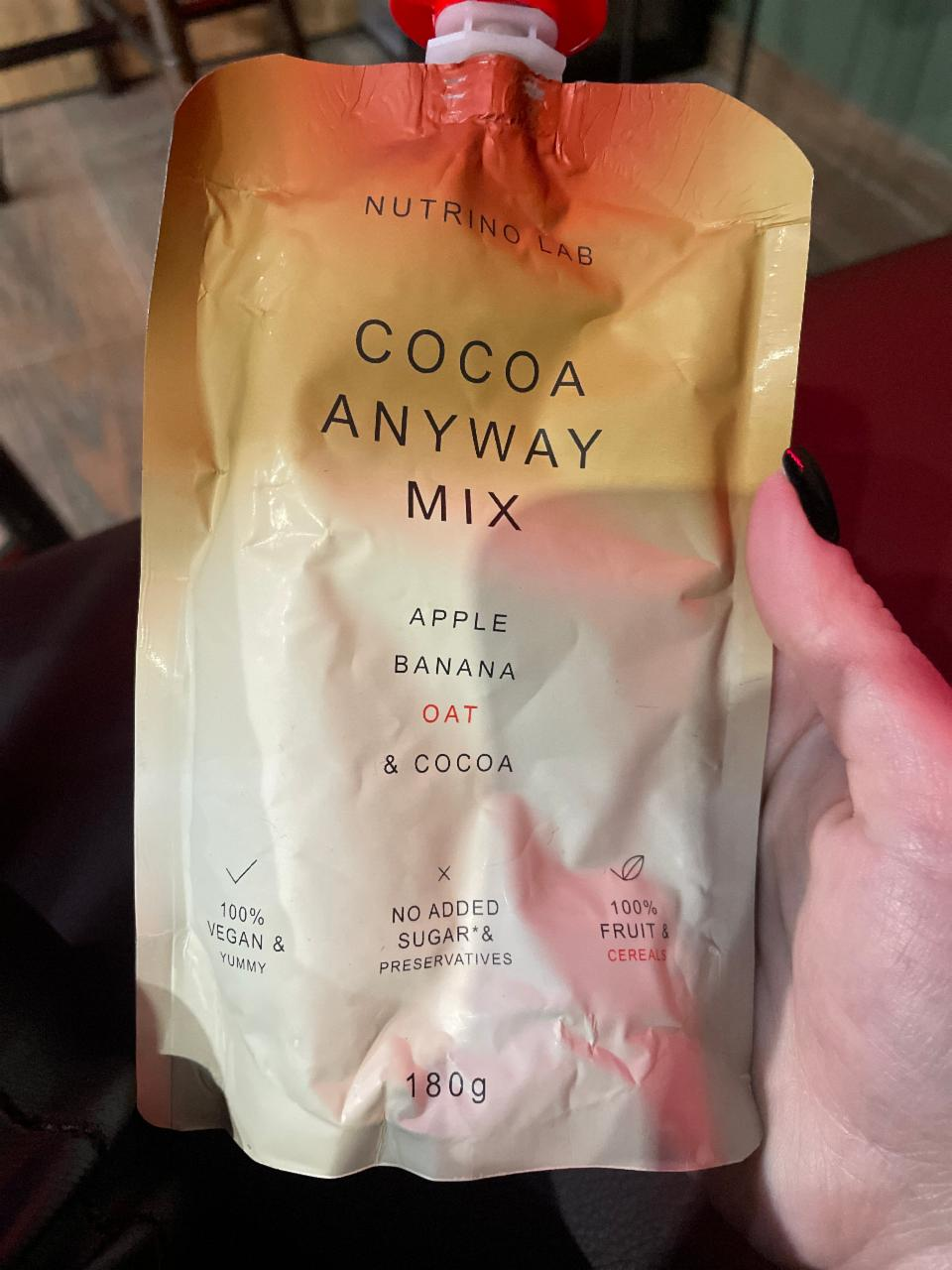 Фото - Cocoa anyway mix Nutrino lab