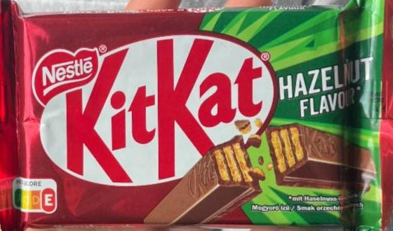 Фото - KitKat hazelnut flavour Nestlé