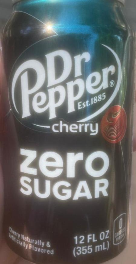 Фото - Cherry zero sugar Dr Pepper