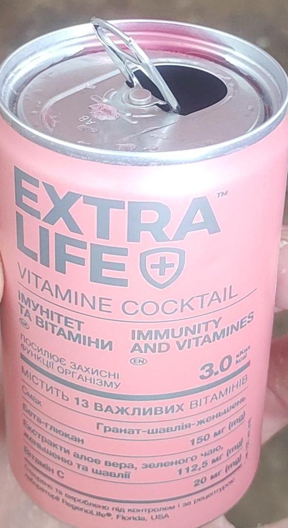 Фото - Напиток со стевией Иммунитет и витамины Vitamine Cocktail Extra Life