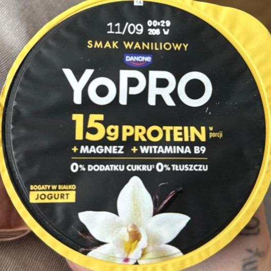 Фото - YoPro 15g protein jogurt smak waniliowy Danone