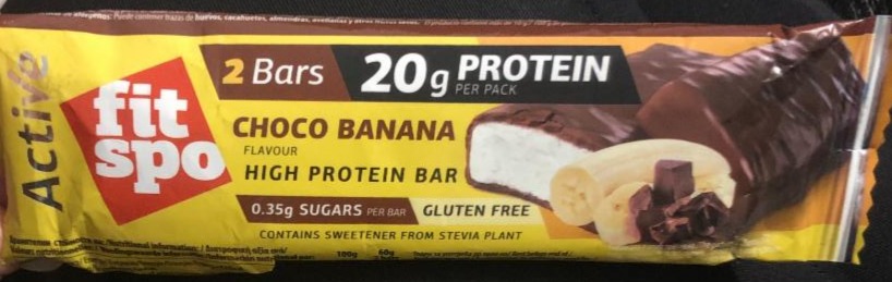 Фото - protein Bar Active 33% Choco Banana Fit Spo