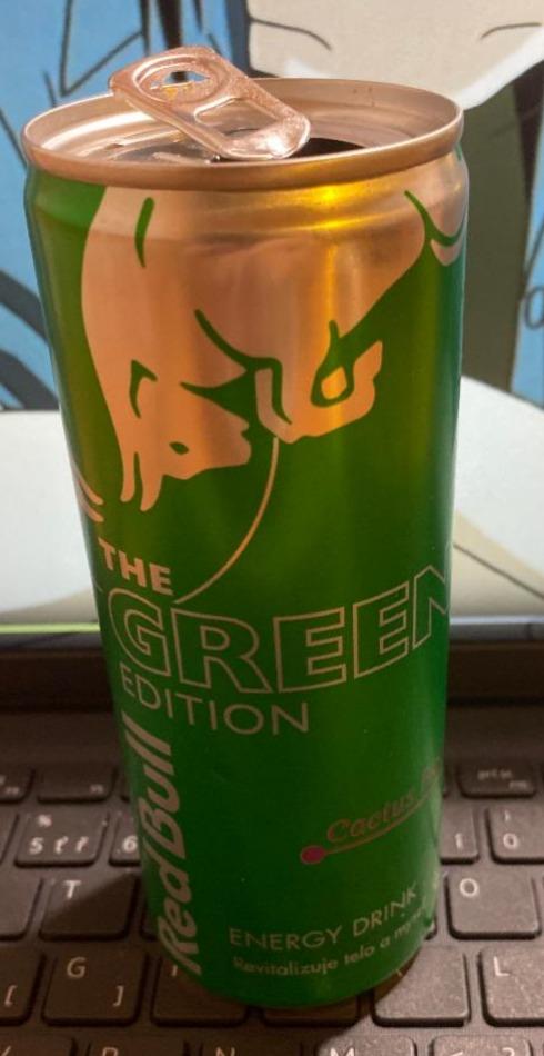 Фото - energy drink The green edition cactus Red Bull