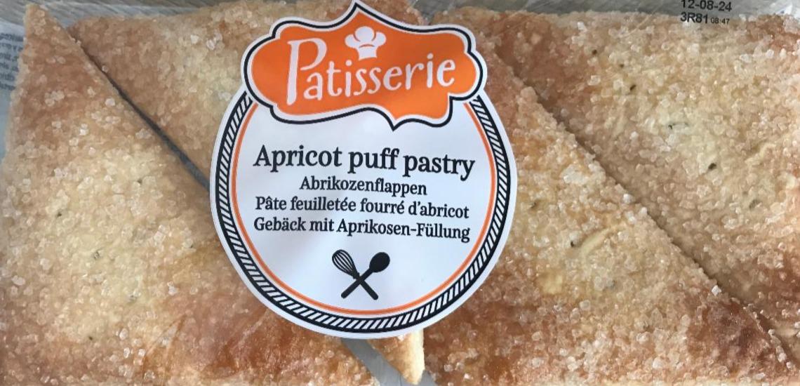 Фото - Abrikozenflappen pâte feuilletée fourré d'abricot gebäck mit aprikosen-füllung Patisserie