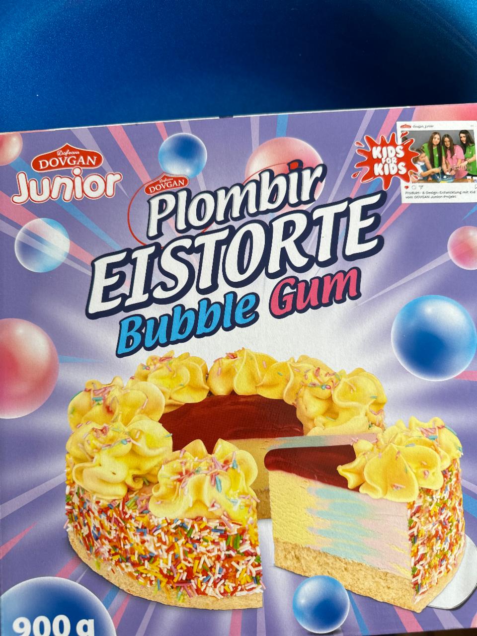 Фото - Plombir Bubble Gum Eistorte Dovgan