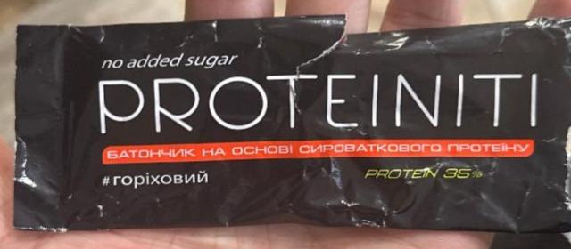 Фото - Батончик протеиновый Ореховый Proteiniti