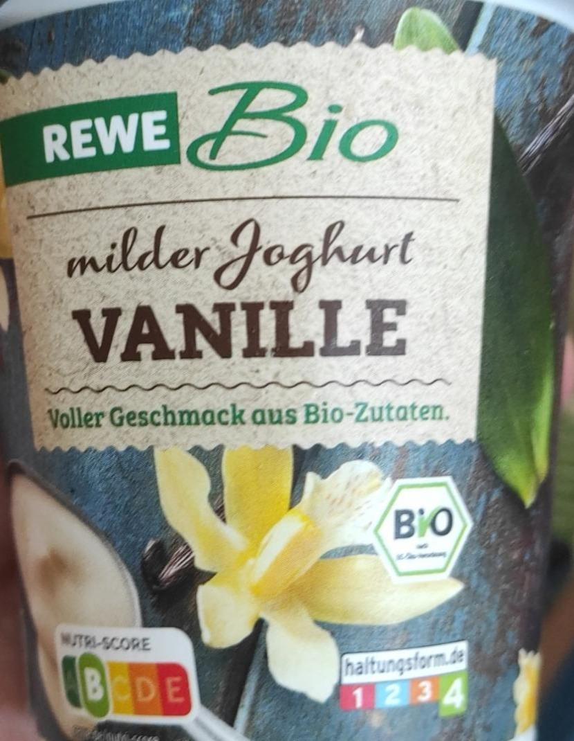 Фото - Milder joghurt vanille Rewe bio