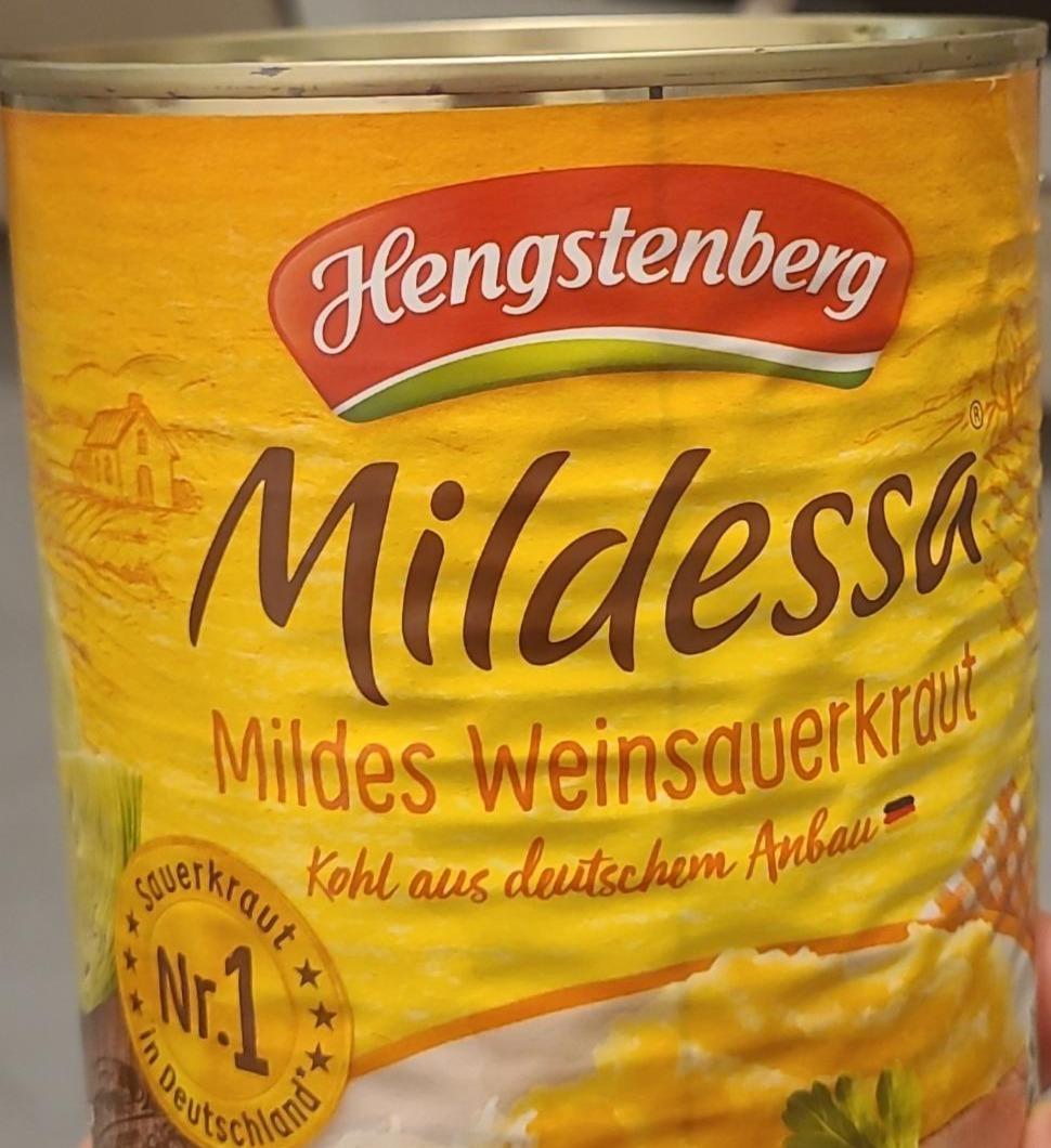 Фото - Mildessa weinsauerkraut Hengstenberg