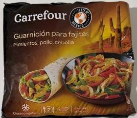 Фото - Guarnicion para fajitas pimientos, pollo, cebolla Carrefour