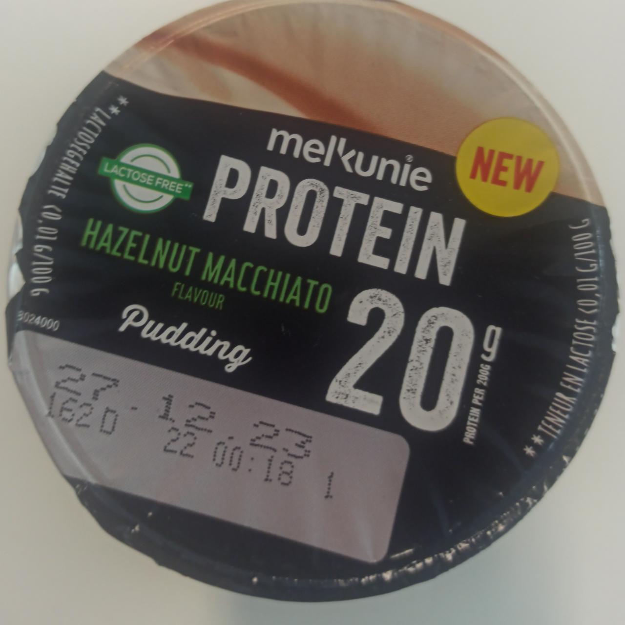 Фото - Protein Hazelnut macchiato flavour Pudding Melkunie