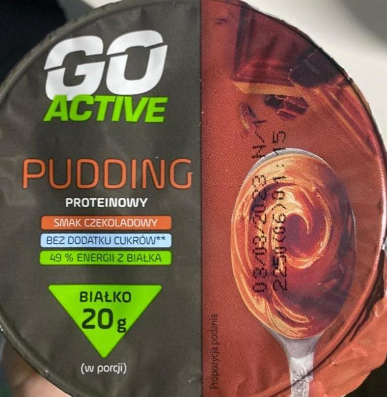 Фото - Pudding proteinowy smak czekoladowy Go Active